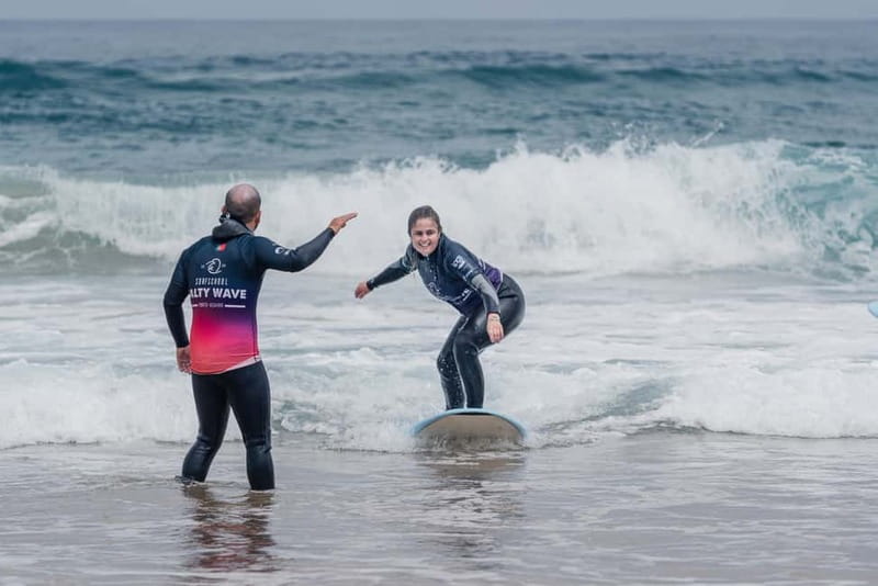 1 Day Algarve Surf Experience - 2.5 hours of surf time: how you actually try to catch your own waves