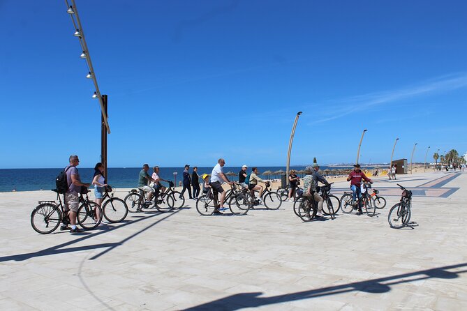 3H Guided Bike Tour in Vilamoura - Stop 6: Praia do Forte Novo and the giant swing sea view