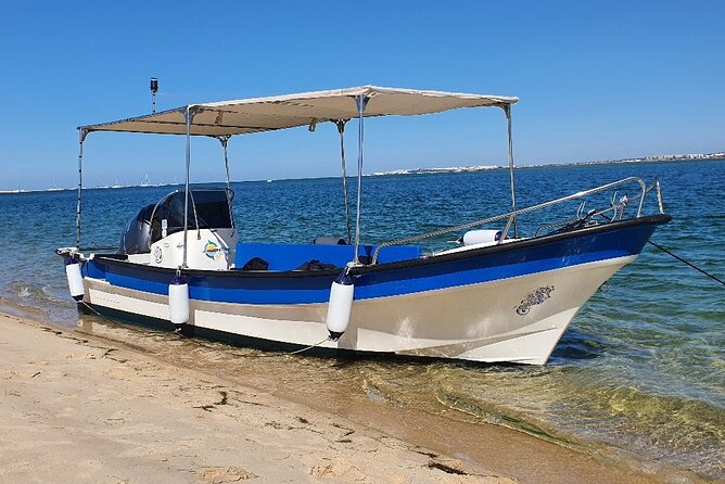 5-hour tour with 3 stops around the islands and beaches of Ria Formosa - Olhão meeting point and timing at 11:00 am