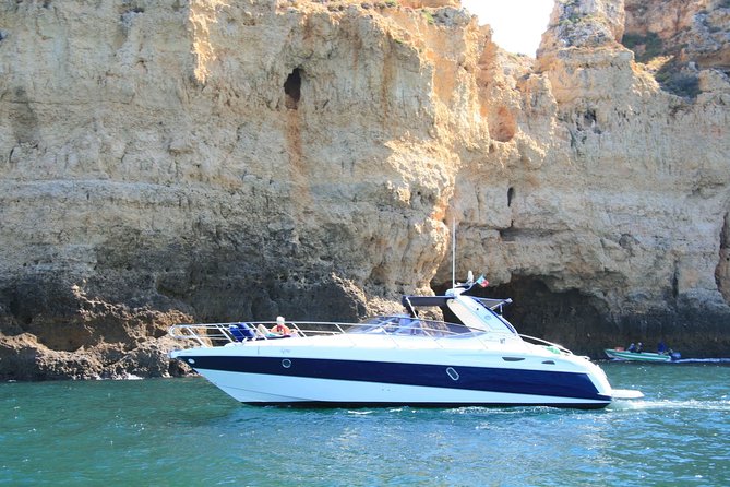 Afternoon yacht charter in lagos with drinks, tapas, paddle boards and kayak - Ponta da Piedade and the coastline ride you came for