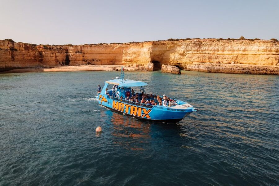 Albufeira: 2.5-Hour Dolphin Watching and Caves Trip - The Atlantic Swim Stop: When You Get the Crystal Water