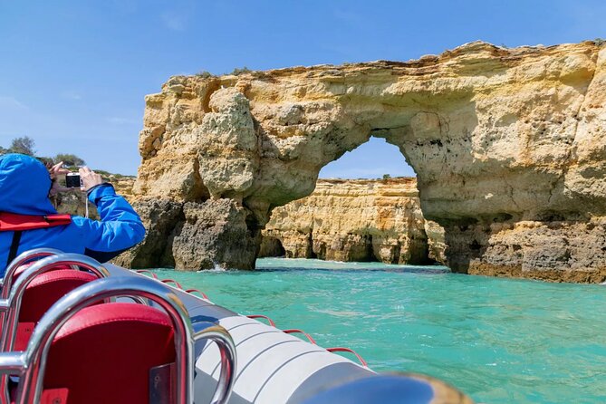 Albufeira 2 hour 30 minute Private Dolphin and Benagil Caves Tour - How the 2 hours 30 minutes really works in your head