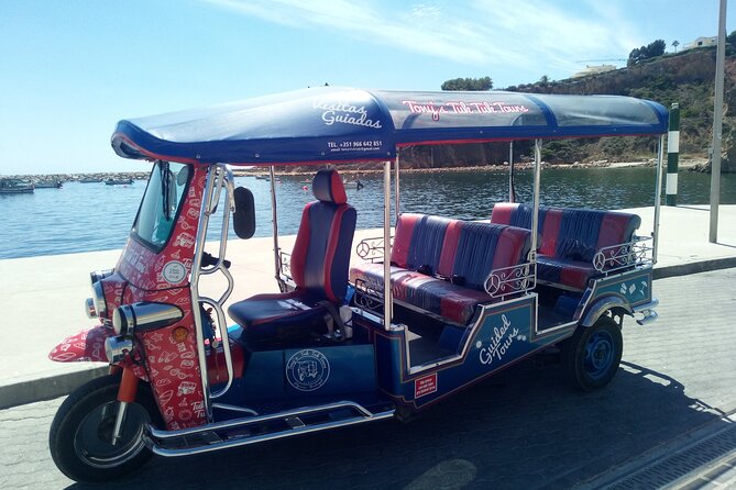 Albufeira and Armaçao de Pera by Tuk Tuk - Praia São Rafael: Coves, Golden Sand, and Beach Views