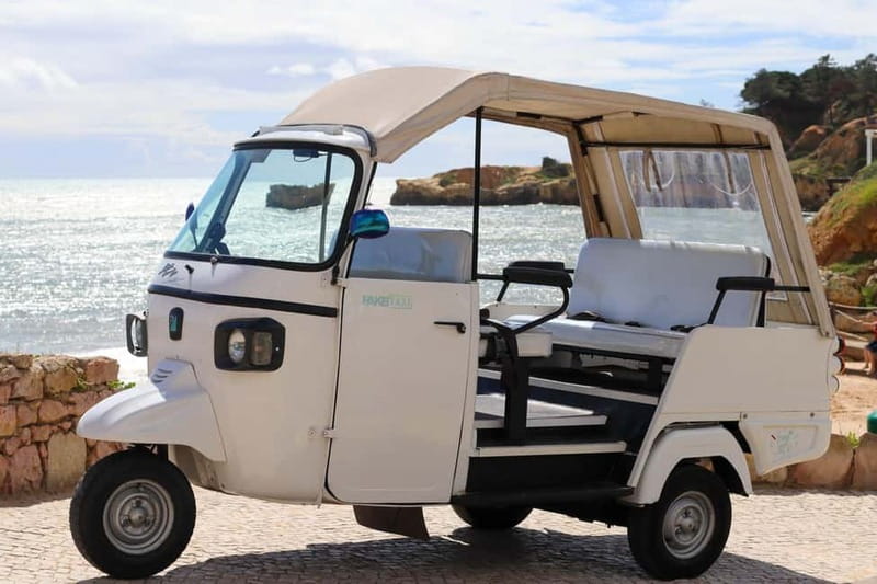 Albufeira: Best Views & Photo Spots Tuk Tuk Tour (Private) - Praia da Oura Stop, A Good Start for Sea Views