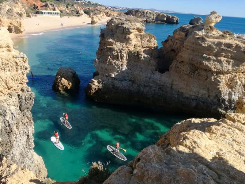 Albufeira: Caves and Beaches SUP Paddleboarding Tour - Getting Started: Straight Off the Sand at São Rafael