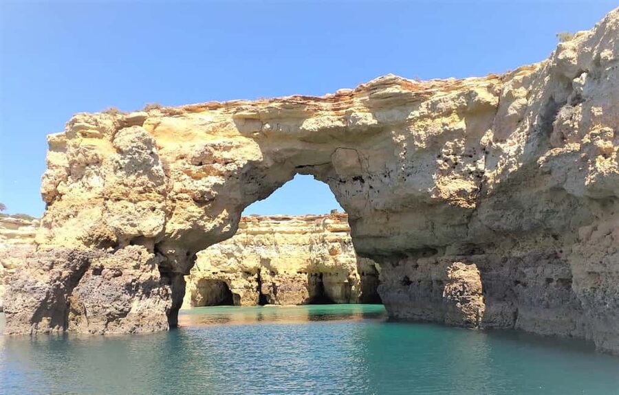 Albufeira: Dolphin Watching and Benagil Cave Boat Cruise - Offshore dolphin searching: how to maximize your odds