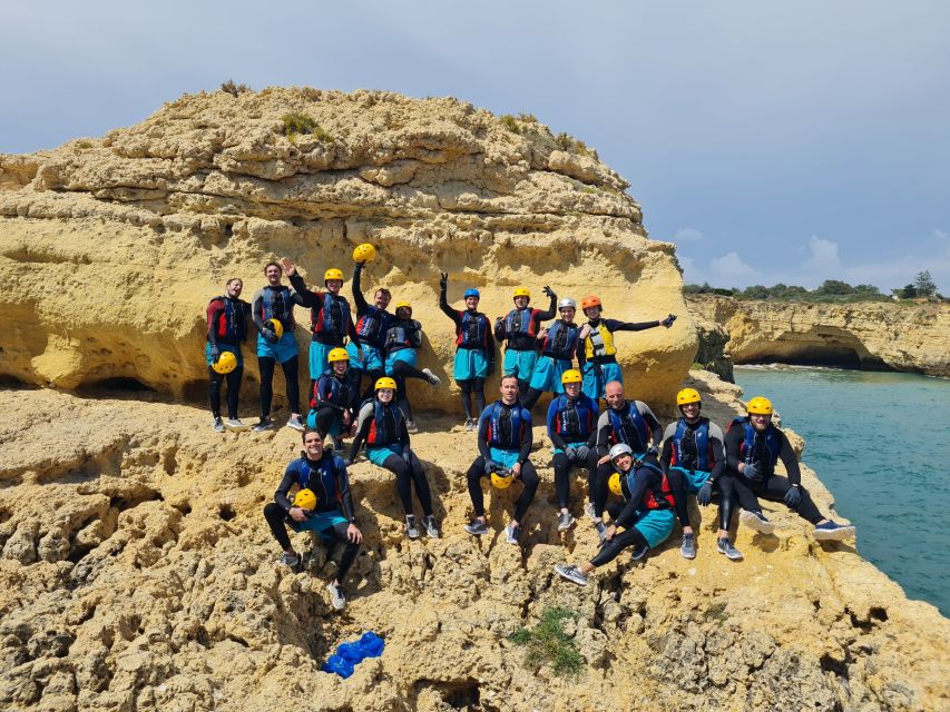 Albufeira: Guided Coasteering Tour with Cliff Jumping - Quick hits before your Albufeira cliff jumping day