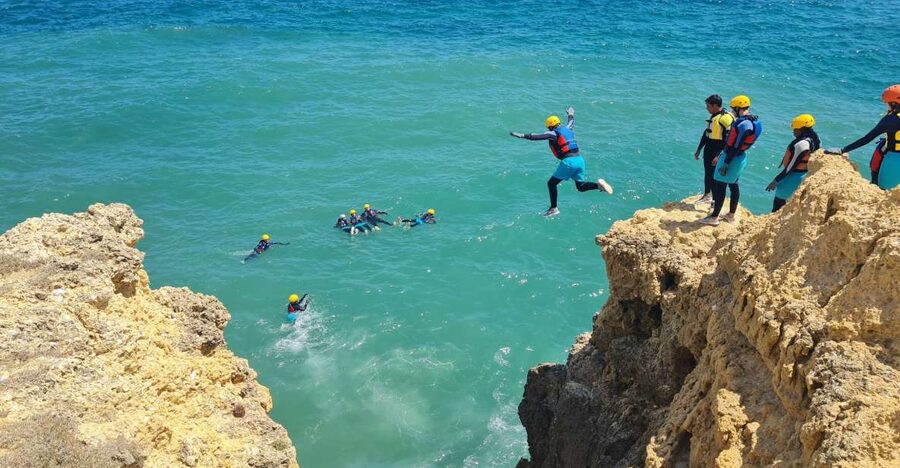 Albufeira: Guided Coasteering Tour with Cliff Jumping - São Rafael Beach, the Algarve coast, and what makes this tour special