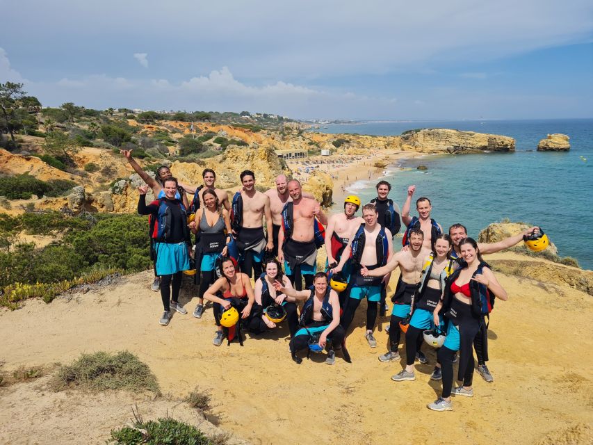 Albufeira: Guided Coasteering Tour with Cliff Jumping - Cave swimming and rock scrambling: the part people remember