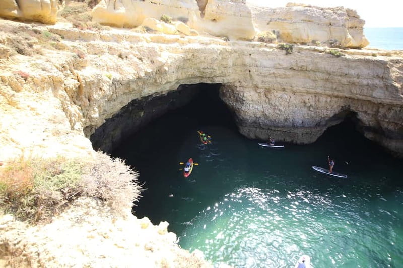 Albufeira: Hidden Beaches & Cliffs Guided Kayak Cave Tour - The Included Photos: A Smart Reason to Bring Less on the Water