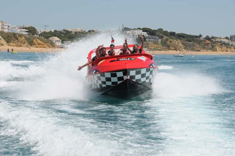 Albufeira: High-Adrenaline Jet Boat Ride - Albufeira Jet Boat Ride: Caves, Rock Formations, and Fast Turns