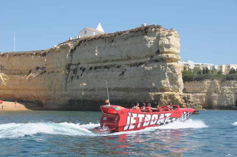 Albufeira: High-Adrenaline Jet Boat Ride - Power Brakes and 360 Turns: The Adrenaline Part You Need to Plan For