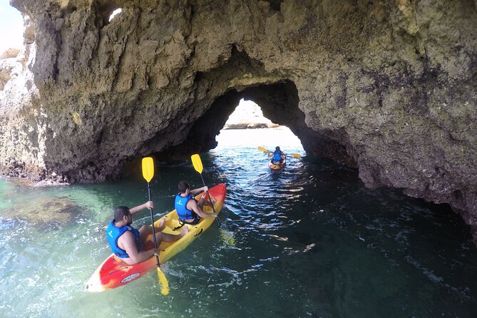 Albufeira Kayak Cave Tour – Hidden Beaches & Cliffs - The beach break: where you get time to swim or just breathe