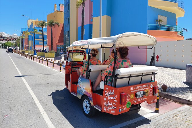 Albufeira On A Rickshaw / Tuk-Tuk - Gale Beach on the west side: one long stretch to remember