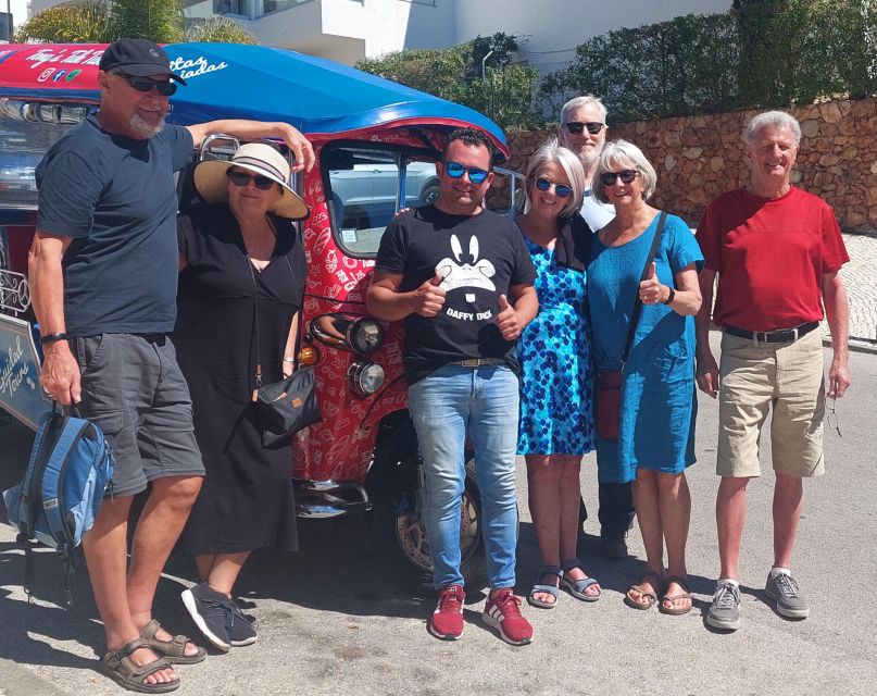 Albufeira: Private Sightseeing Tuk-Tuk Tour with Pickup - Key tour wins you’ll feel right away