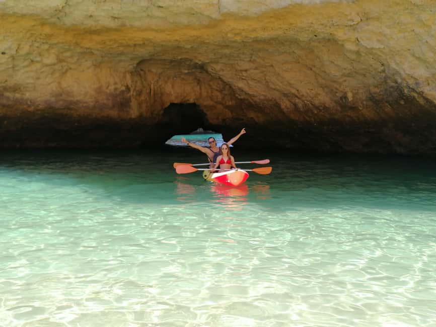 Albufeira: Secret Caves & Beaches Kayak Tour with Swim Stop - Meet at Estacionamento Praia de São Rafael: what to do before you launch