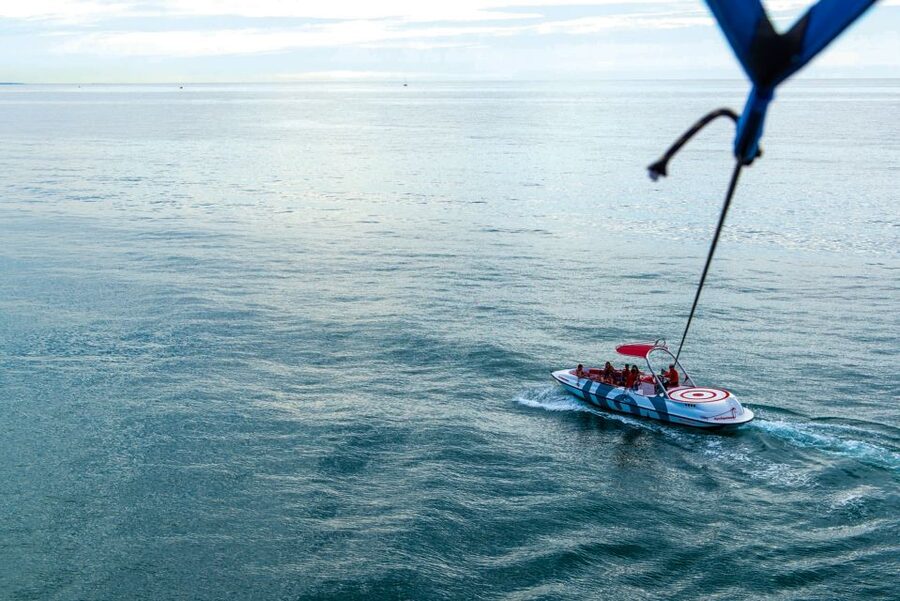 Albufeira: Single, Double or Triple Parasailing Tour - The flight: what 80 meters of altitude actually feels like