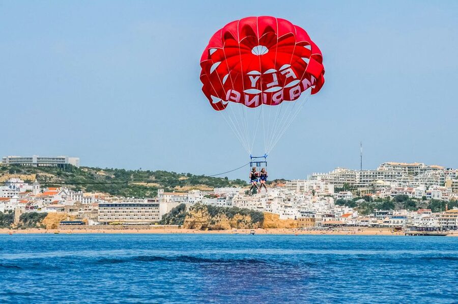 Albufeira: Single, Double or Triple Parasailing Tour - Price and value: what you get for about $35 per person
