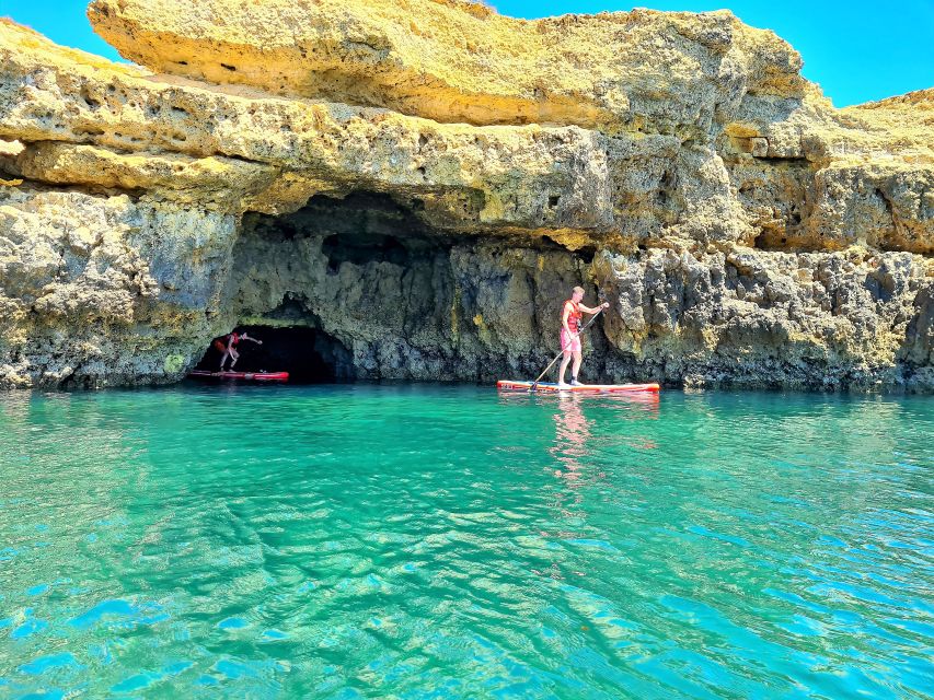 Albufeira: Stand Up Paddle Lesson and Coastal Tour - Key moments that make this SUP tour worth it