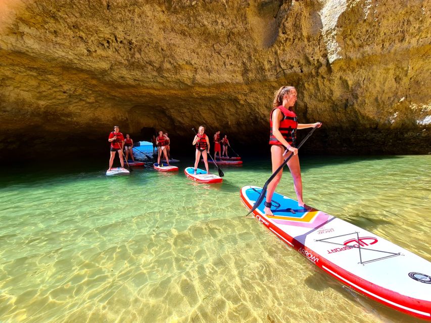 Albufeira: Stand Up Paddle Lesson and Coastal Tour - Meeting point at Paddle4Fun: quick arrival tips