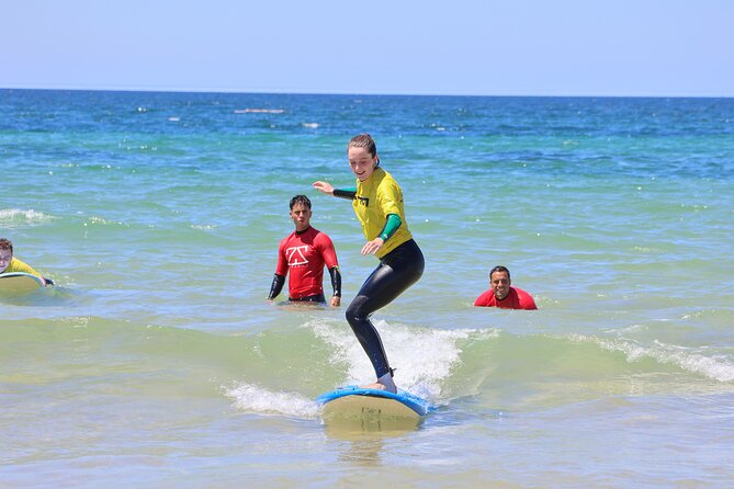 Albufeira Surf Lesson – Wetsuit & Board Included - The three practice areas: Gale to Praia da Galé to Lagoa dos Salgados
