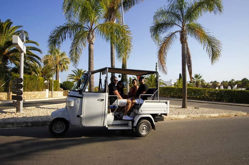 Albufeira: Tuk Tuk Ride with Old Town and Beaches - East-side monuments and Old Town lanes, the slower side of Albufeira