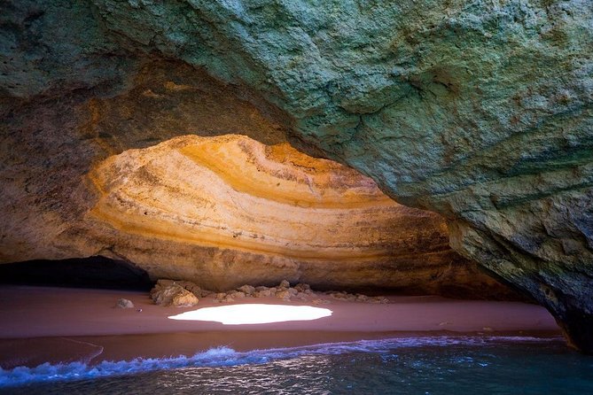 Algar de Benagil from Lagos - What the onboard guides actually do for you
