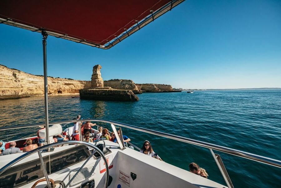 Algarve 3-Hour Caves and Coastline Boat Trip - Passing Caves And Rock Formations, Then Getting Into Benagil