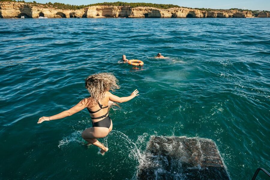 Algarve 3-Hour Caves and Coastline Boat Trip - The Sea Swim Stop, And Why It Can Be A Love It Or Leave It Moment