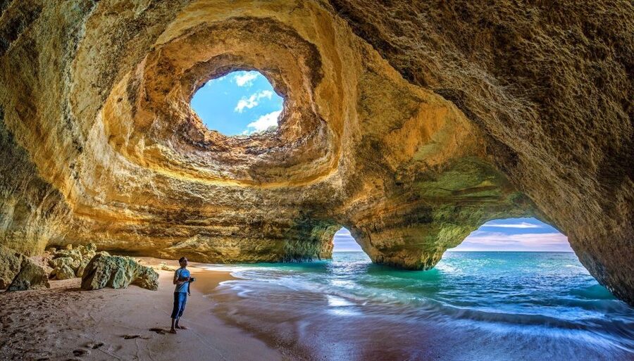Algarve: Benagil Cave Boat Tour and Algarseco Coastal Walk - Practical tips for the day (sun, shoes, and timing)