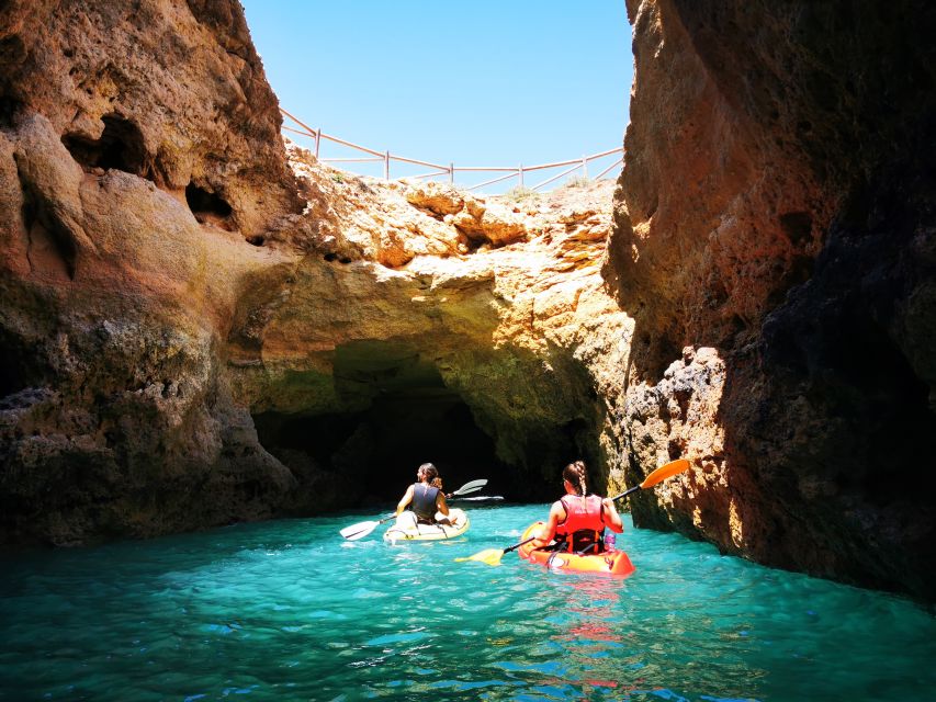 Algarve: Benagil Cave Sunrise Kayak Tour with Shower Use - The 90-Minute Route, Stop by Stop