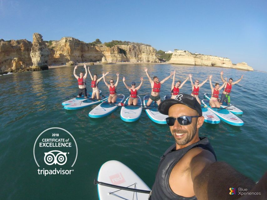 Algarve: Benagil Caves SUP Tour since 2016 - Photos, GoPro Moments, and Why That Value Matters
