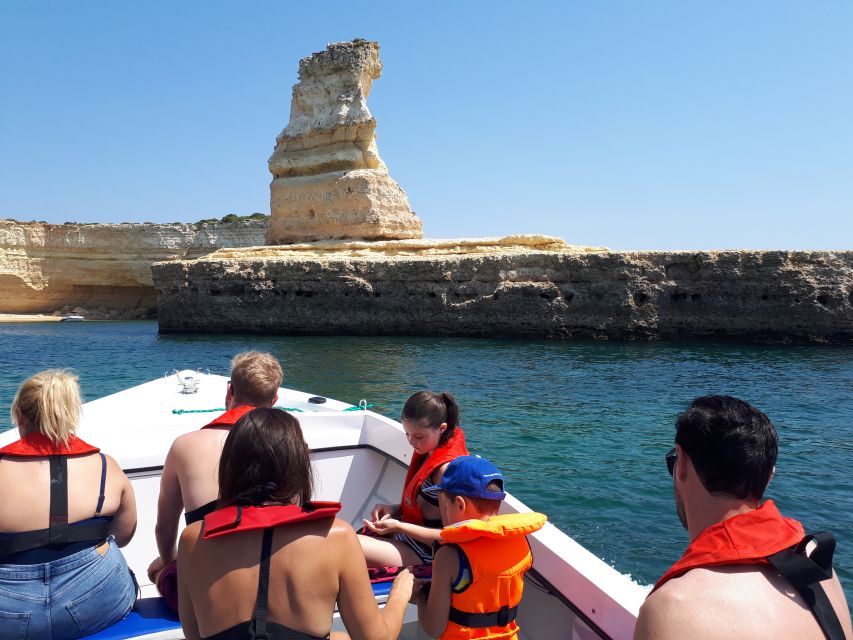 Algarve: Boat Trip to the Caves of Benagil - Desert Beach and the coast between Portimão and Praia da Marinha