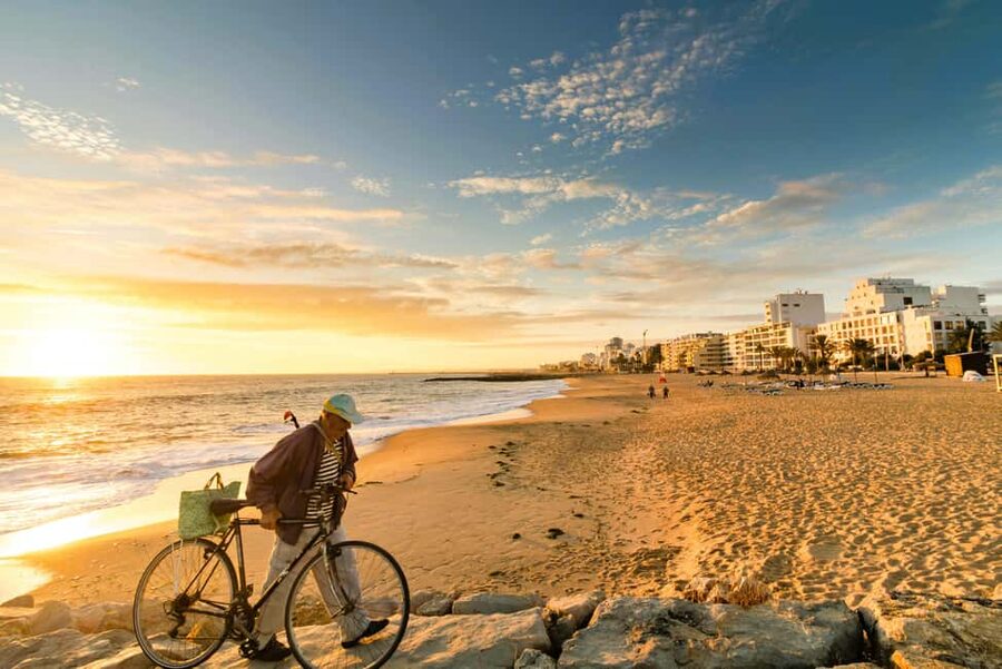 Algarve Charms: Almancil, Quarteira, and Vilamoura - Quarteira Market and the Sea Promenade You Can Actually Enjoy