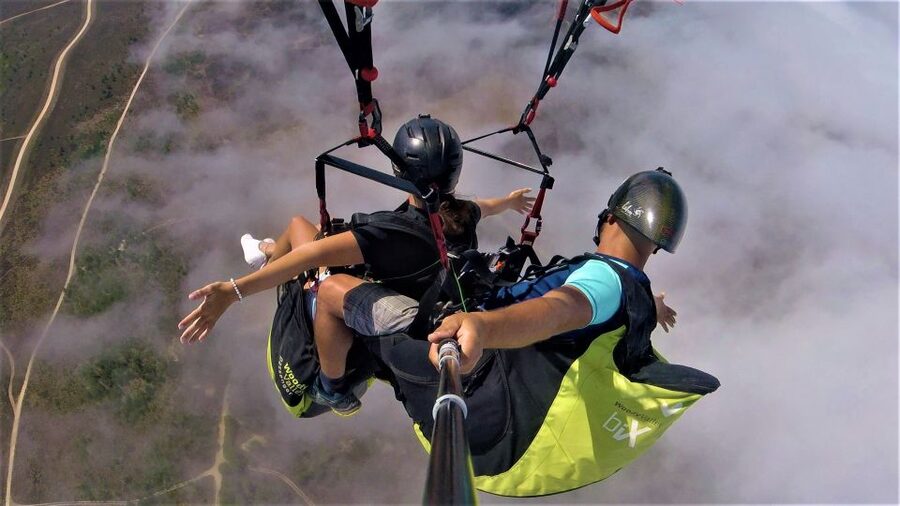 Algarve Coast: Paragliding Experience - The briefing and setup: what you do before you get airborne