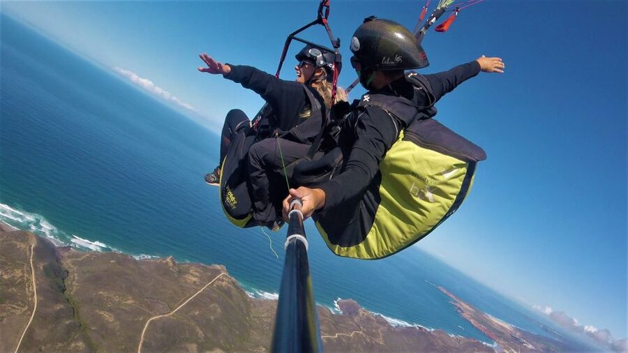 Algarve Coast: Paragliding Experience - Optional 360 video: making the memory easier to relive