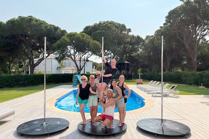 Algarve: Ocean View Pole Dance Experience with Prosecco - Prosecco celebration, then beach time right after