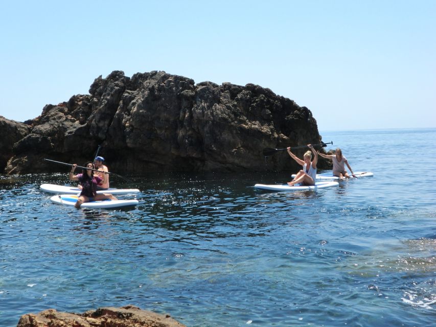 Algarve: Stand Up Paddle Tour w/ Snorkeling to Ingrina Caves - Entering the Ingrina caves from a SUP is the real party trick