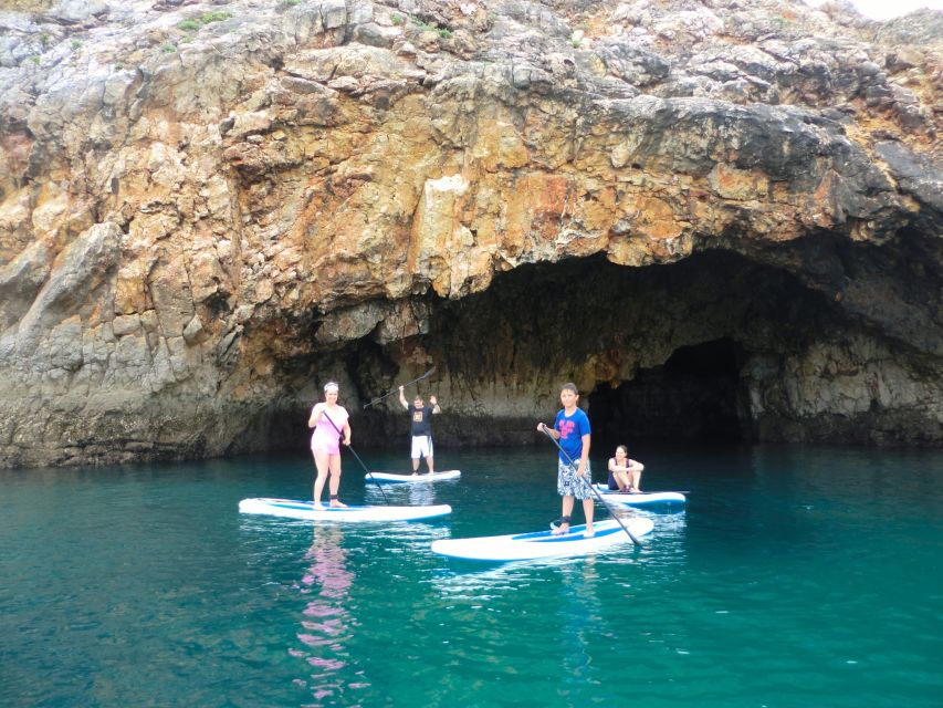 Algarve: Stand Up Paddle Tour w/ Snorkeling to Ingrina Caves - Ingrina Beach and the grotto circuit: what happens out there