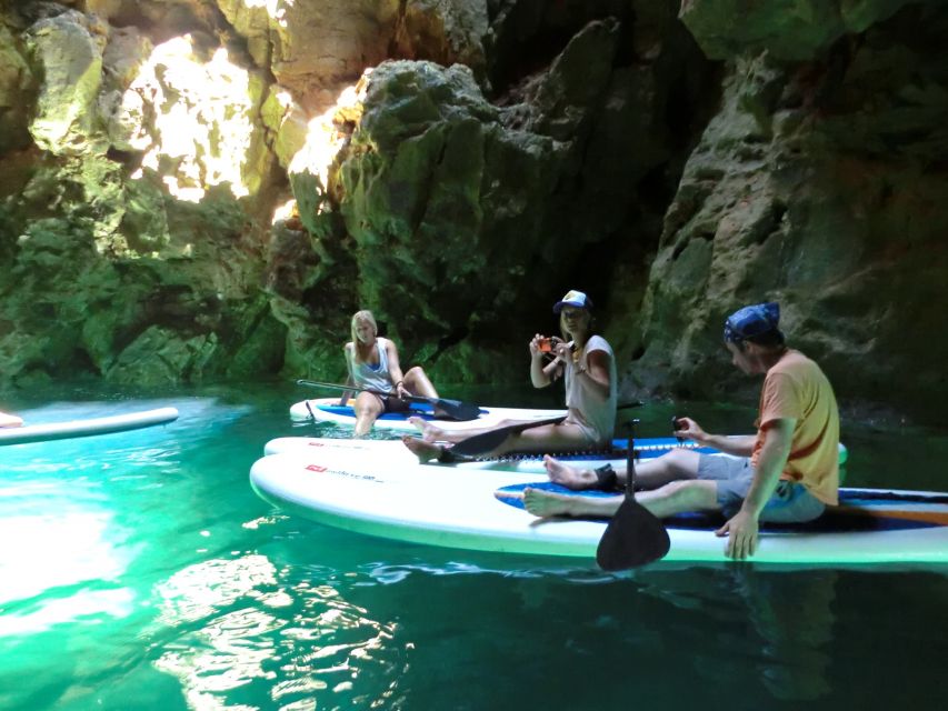 Algarve: Stand Up Paddle Tour w/ Snorkeling to Ingrina Caves - Cliff jumping as an optional thrill, not the main requirement