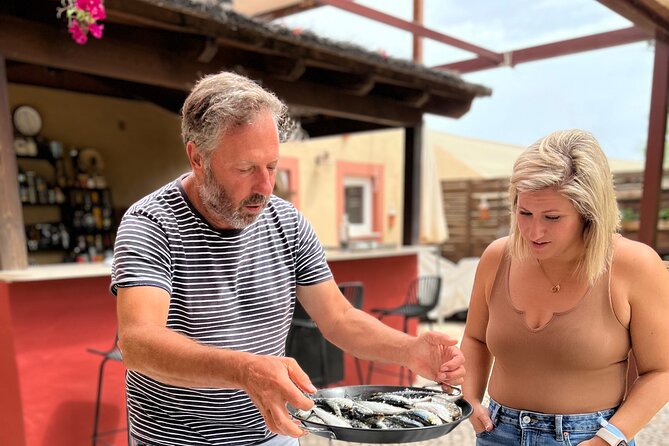 Algarvian Style Fish BBQ Class with Market Tour - Sauces and Pairings: Molhos, Algarve Wines, and Limoncello Finish