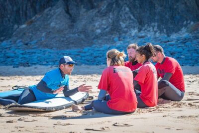 Beginner Surf Lesson at the Beautiful Algarvian West Coast