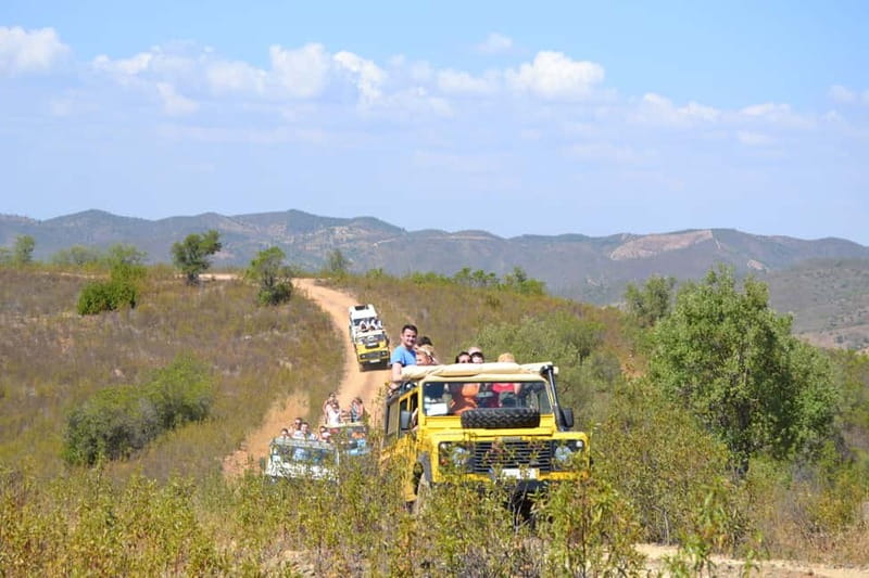 Benagil Adventure: Jeep & Boat Tour with Wines & Tapas - Jeep time in the Algarve mountains: the part you’ll feel in your legs