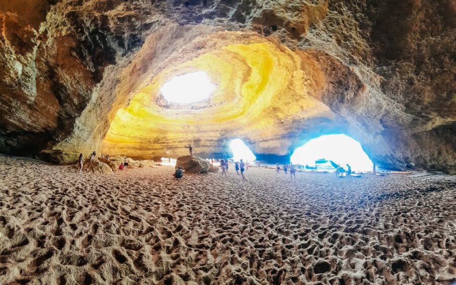 Benagil: Benagil Caves and Secret Spots Guided Kayaking Tour - Praia da Marinha: where the coastline turns into a playground