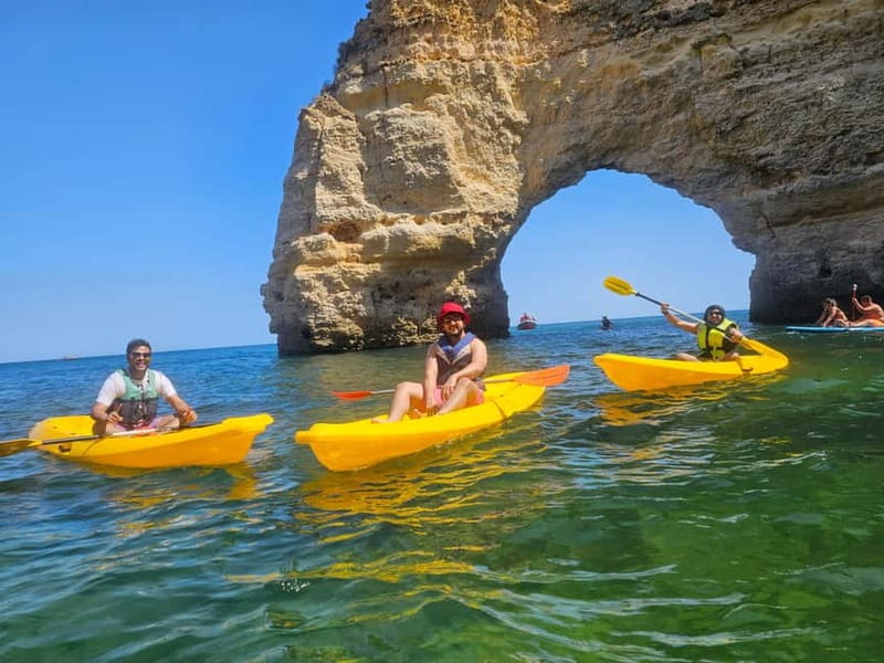 Benagil Cave: Guided Kayak Tour with Caves and Cliffs - Group Size and Timing: Why Your Start Time Can Change Everything