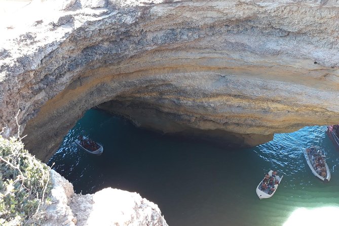 Benagil caves by land in a Tuk Tour - Armacao de Pera Stop: Nossa Senhora da Rocha in 15 Minutes