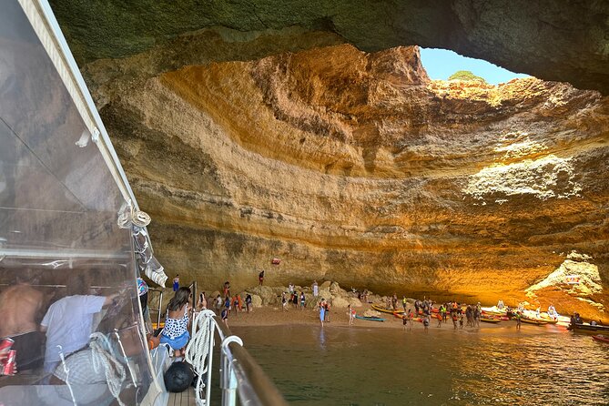 Benagil Caves & Coast from Portimão on an Eco-Friendly Catamaran - Farol de Alfanzina: a cave stop that depends on conditions