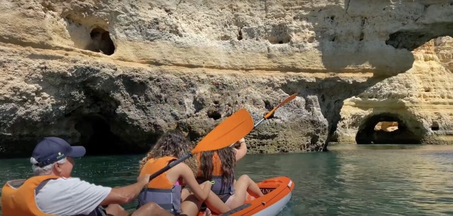 Benagil: Caves, Coves & Secret Beaches Guided Kayaking Tour - Hidden Stops and Secret Beaches Accessible Only by Water