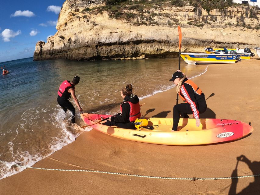Benagil Caves: small group Kayaking Tour with a Local Guide - Beyond the Main Cave, Other Coves and Beach Moments