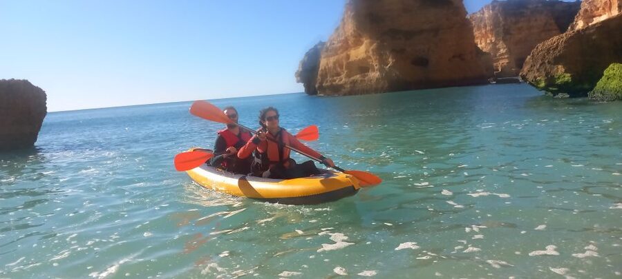 Benagil Caves: small group Kayaking Tour with a Local Guide - Early Morning Beats the Boat Traffic